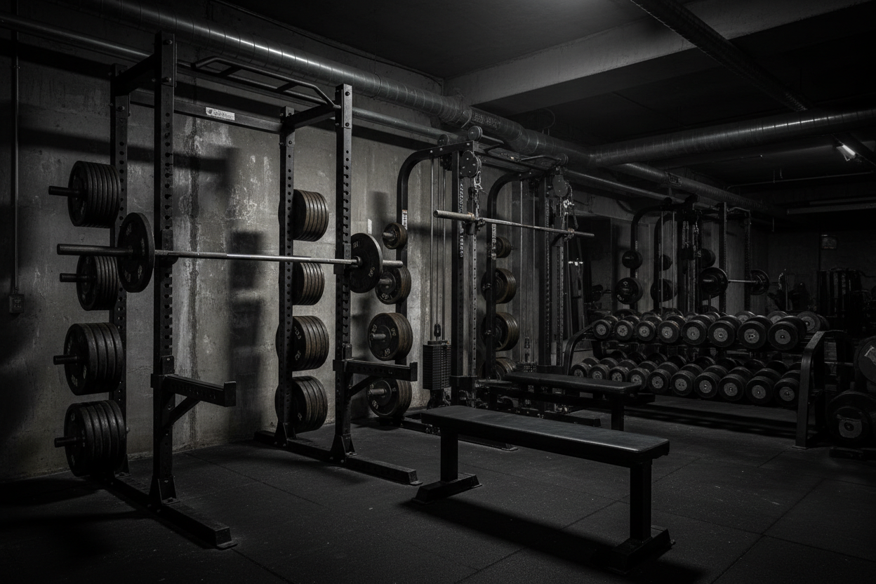 GRAAG EEN DONKERE SETTING, BODYBUILDING STIJL